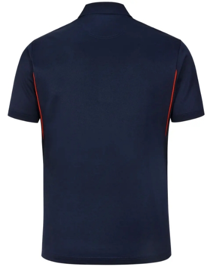 Picture of Winning Spirit, Mens Contrast SS Polo.